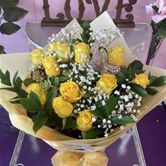 Dozen Yellow Roses