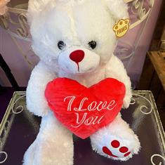 Large I Love You Teddy